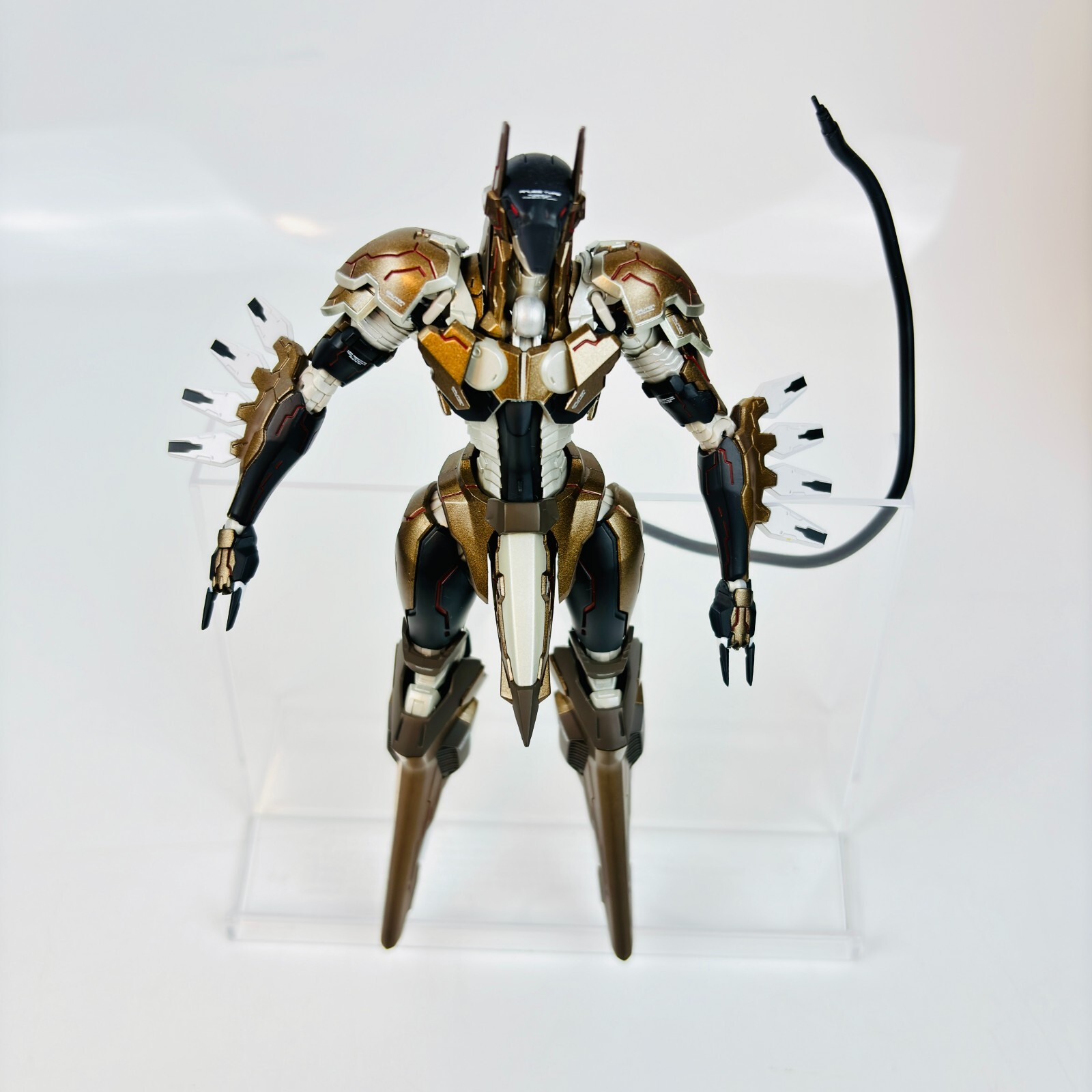 中古 美品 RIOBOT ANUBIS ZONE OF THE ENDERS Anubis Zone of Enders Riobot Jehuty Diecast Figure, Pots