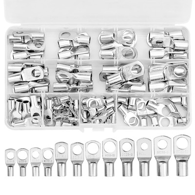 MUSEDAY 80 connettori elettrici per capicorda 6 mm² 10 mm² 16 mm² 25 mm² 35 mm²