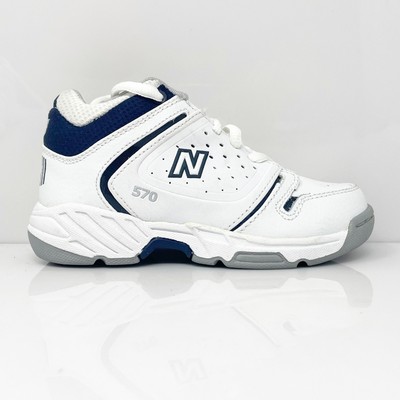 

Кроссовки New Balance Boys 570 KB570NYP White Casual Shoes Размер 11 M, Белый, 570