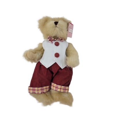 Teddy Bear Plush Stuffed Animal 10'' Beige Fuzzy Emrad Creations NWT!