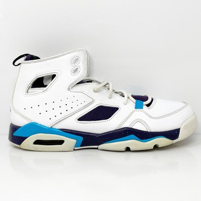 Nike Boys Jordan Flight Club 91 555472-105 Белые кроссовки для баскетбола 6,5 лет