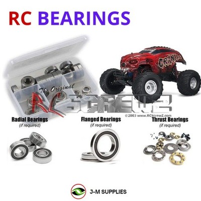 RCScrewZ Rubber Shielded Bearing tra058r for Traxxas Craniac 2WD (36094-1) | SET