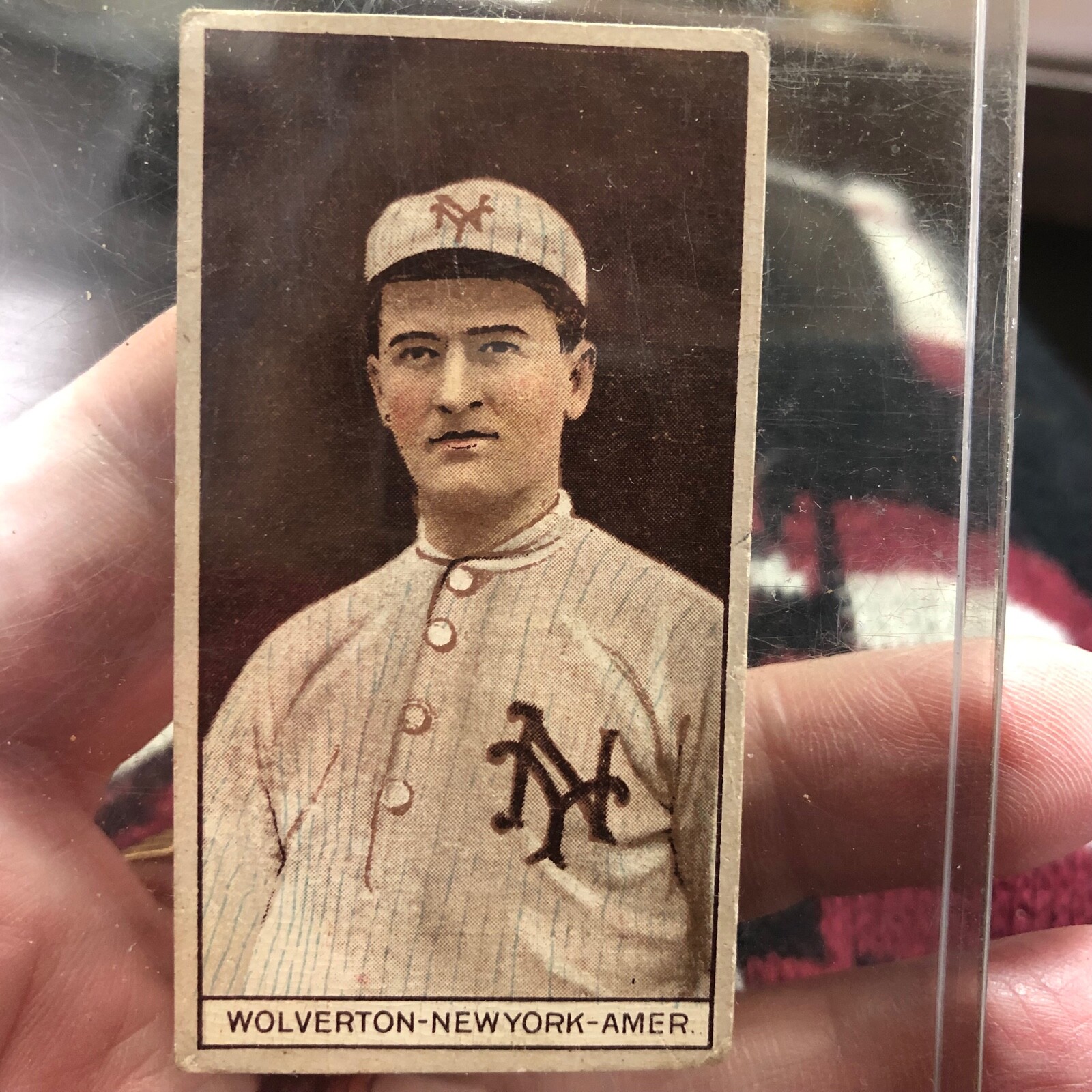 1912 T207 Recruit LittleE Cigars Brand Baseball Tobacco Card Harry  Wolverton