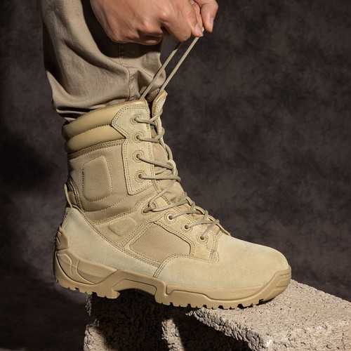 Men's Military Tactical Work Boots Hiking Motorcycle Combat Boots Shoes 8-13