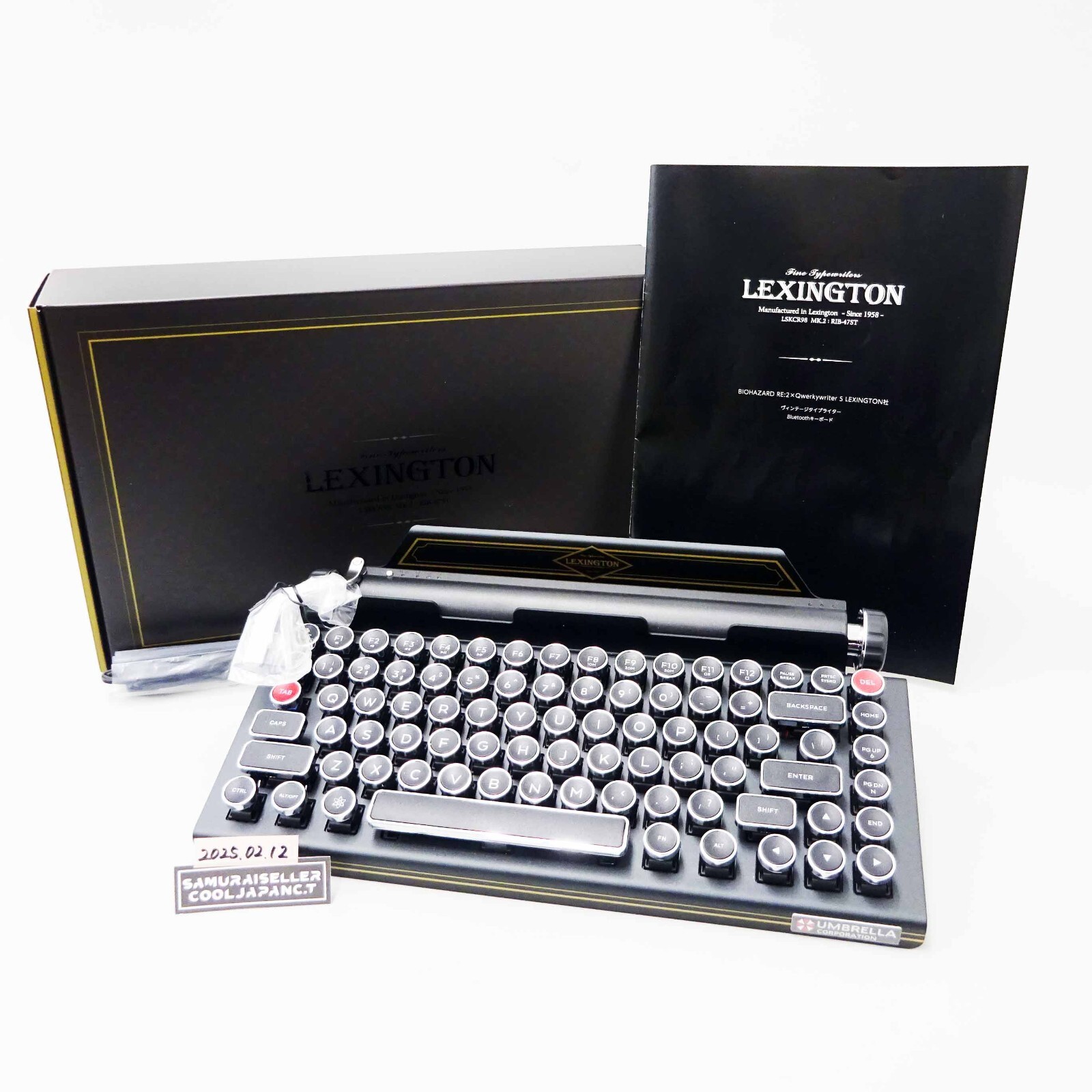 その他 BIOHAZARD RE2 Qwerkywriter S LEXINGTON Resident Evil RE:2 × Qwerkywriter S LEXINGTON Typewriter