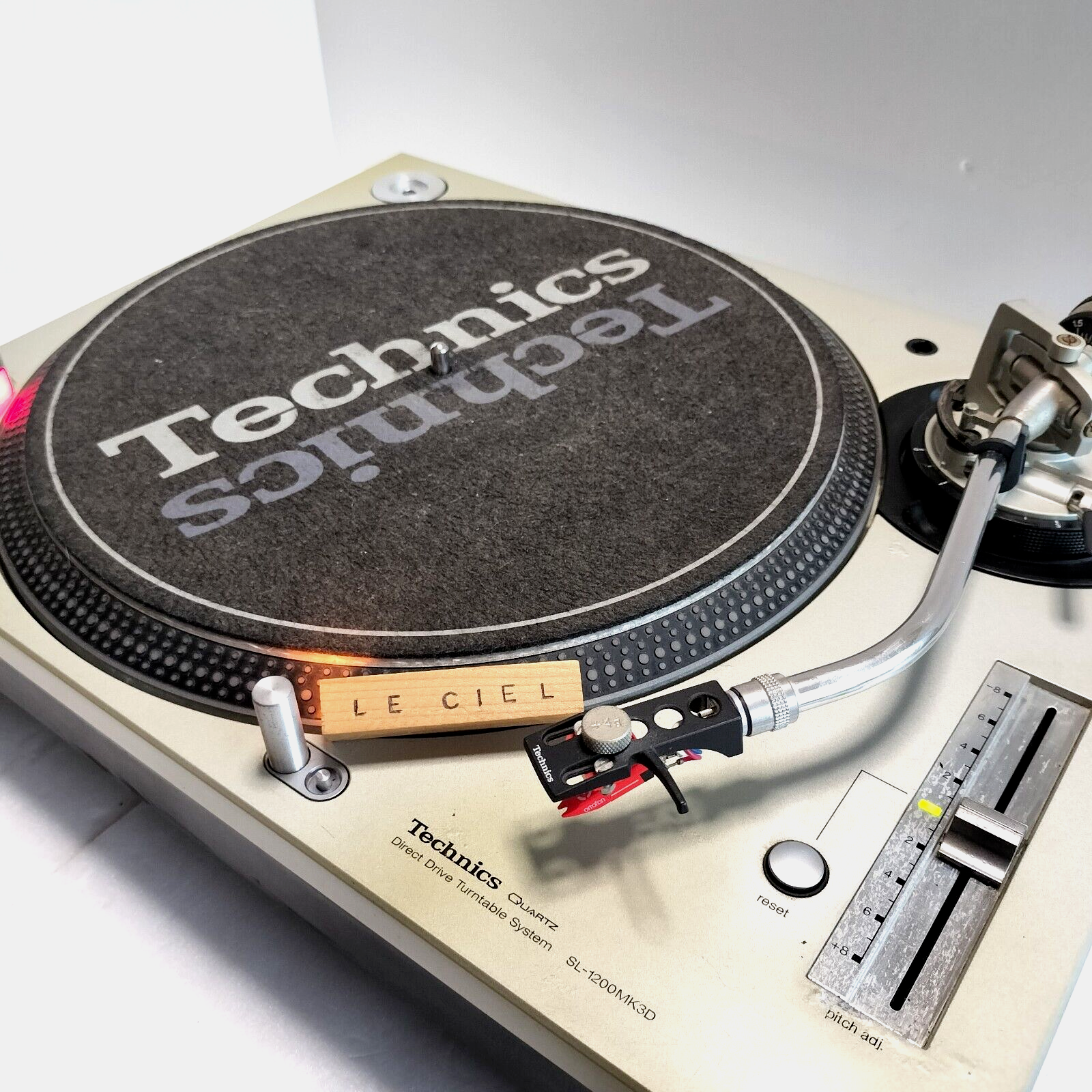 お歳暮 人気 オシャレ Technics SL-1200MK3D w Turntable DJ Drive Direct Silver DJ機材