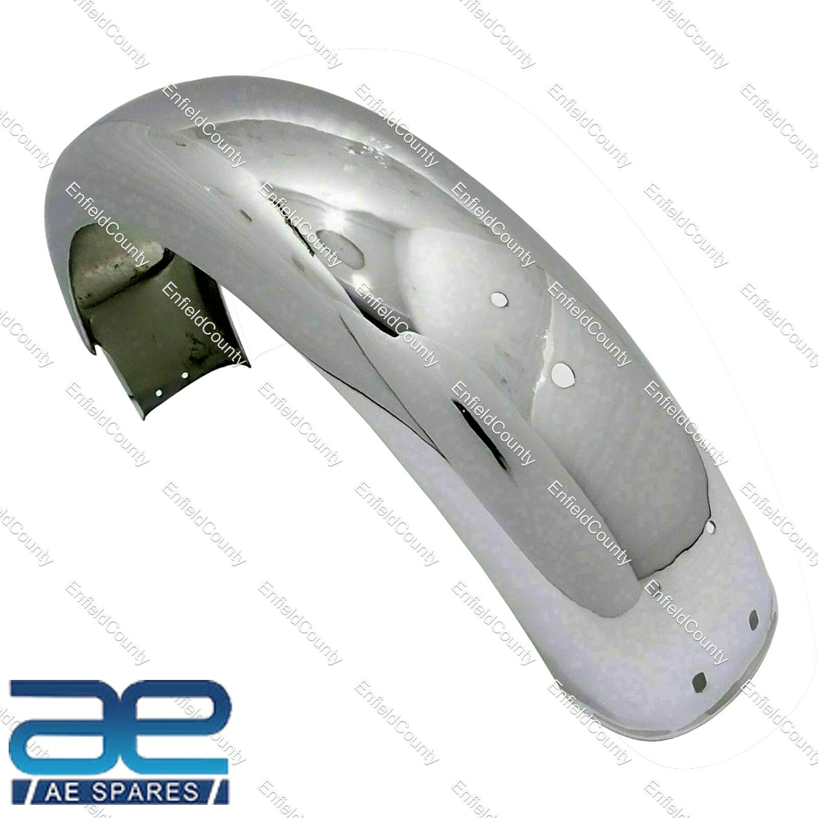 FITS FOR TRIUMPH T140 REAR MUDGUARD STEEL CHROME PLATED