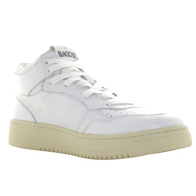 Pre-owned Back 70 A22us Men's High Sneakers  V10l-5-f-v1 108002-000159 In White