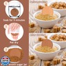 2 Pack Terracotta Brown Sugar Saver, Reusable Brown Sugar Keeper Terra Cotta Sugar Softener Container Disc for Food Storage Containers