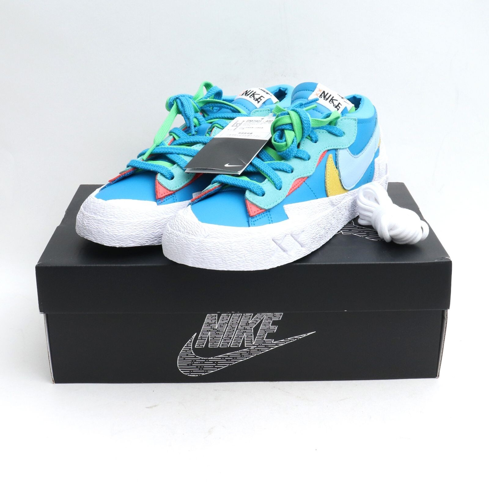 [NIKE]★大人気★W Blazer Low Platform★関税無 Nike Blazer Low x Sacai x Kaws Neptune Blue men's Shoes