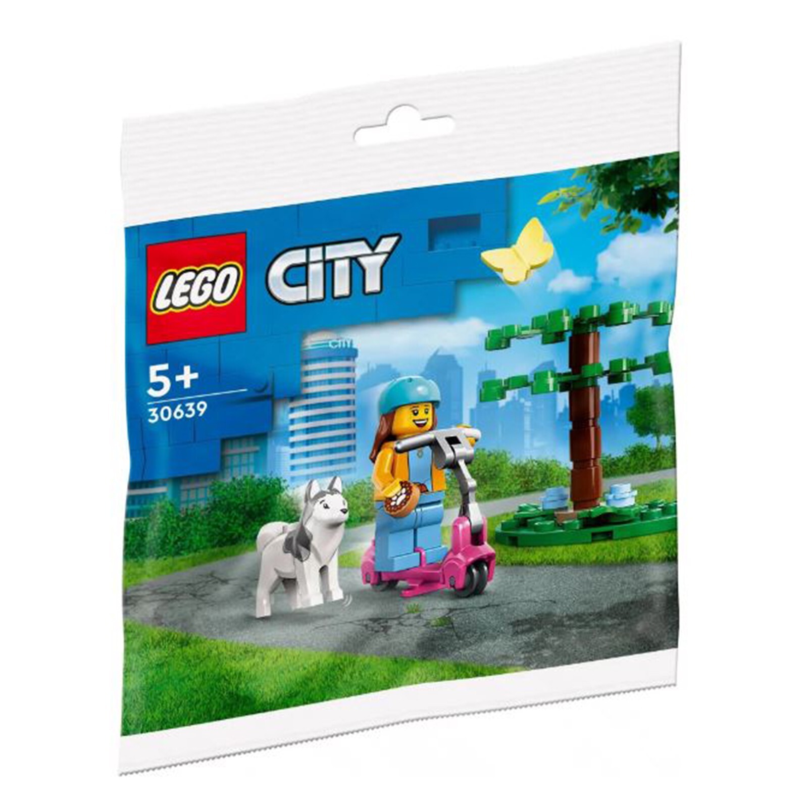 Конструктор для самоката LEGO City Dog Park 30639 НОВЫЙ