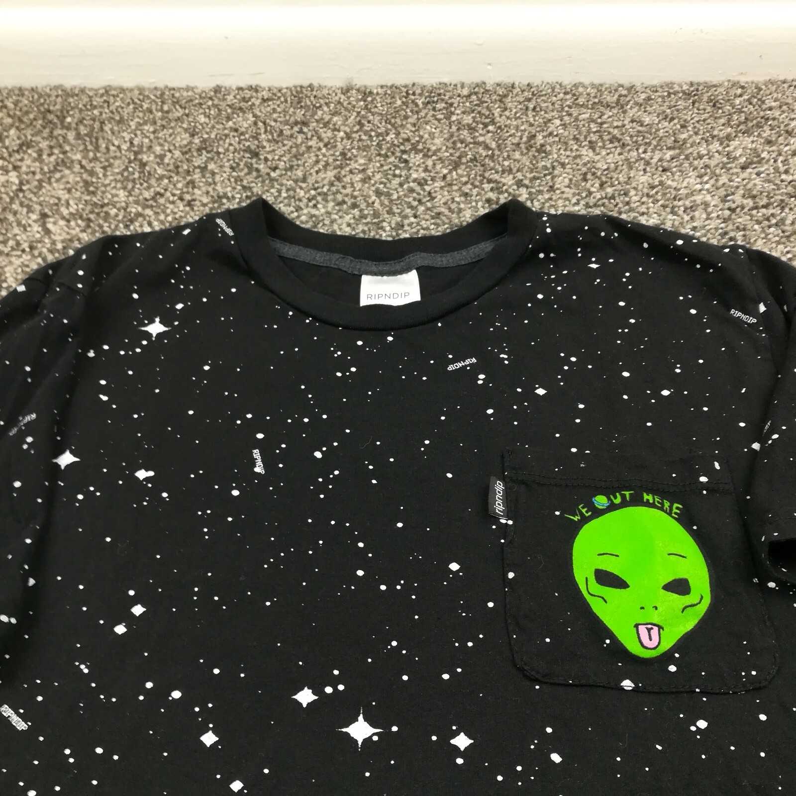 We Out Here Alien Tshirt We Out Here Alien Tshirt