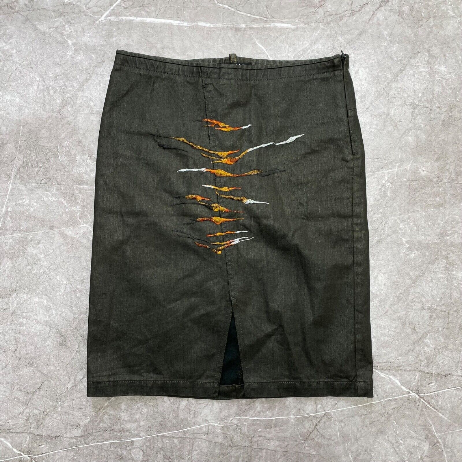 Vintage Diesel Style Lab Women's Mini Skirt, Sz 26, Zip Vintage Diesel Style Lab Women's Mini Skirt, Sz 26, Zip
