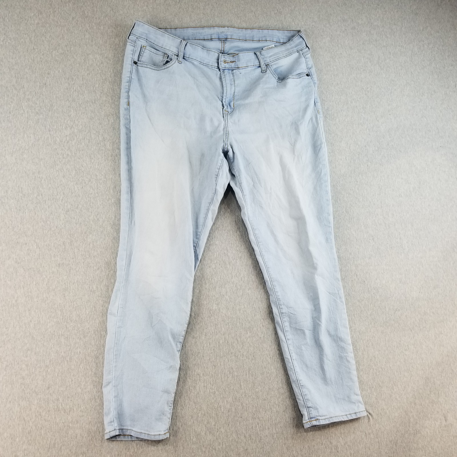 Old Navy Jeans Women's Sz 16 Blue Wash Regular Stretch Fit Normcore Classic