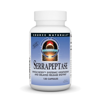 Source Naturals, Inc. Серрапептаза 120 VegCap