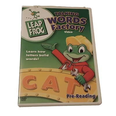 Leap Frog - Talking Words Factory (DVD, 2003)