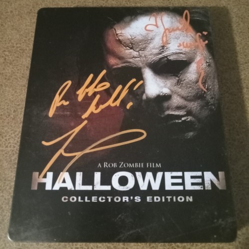 Halloween (2007) Blu-ray Steelbook Signed by Tyler Mane and