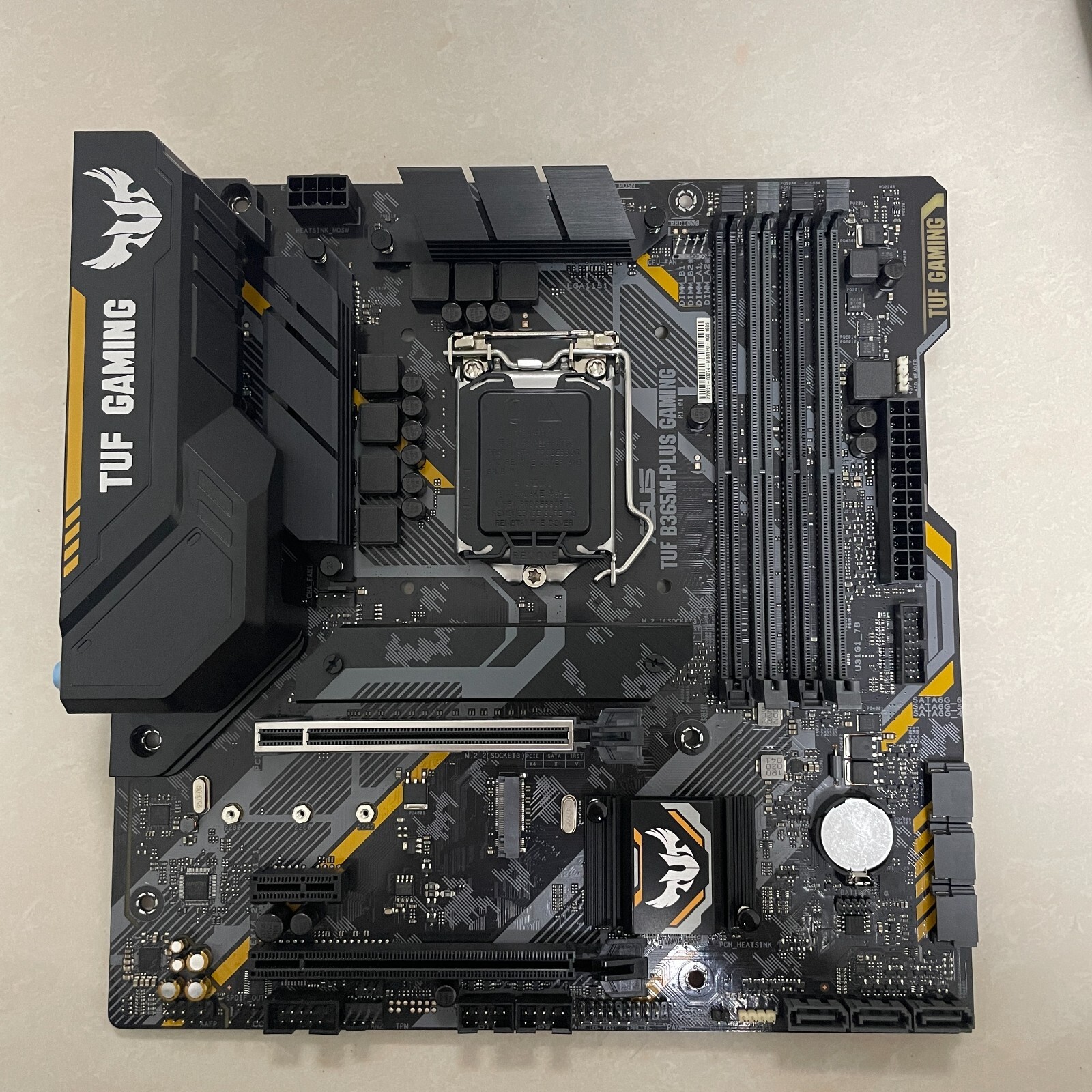 Asus TUF B365M-PLUS&I5 8500T &16GBメモリセット