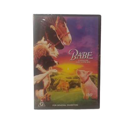 Babe (DVD 1995) Movie Comedy Drama Farm Pig Sheep County Fair Sheepdog Fantasy