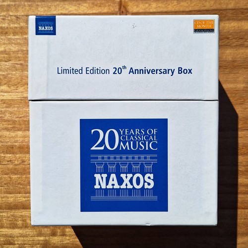 NAXOS Limited Edition 20th Anniversary Box Set (6 x CD) MINT