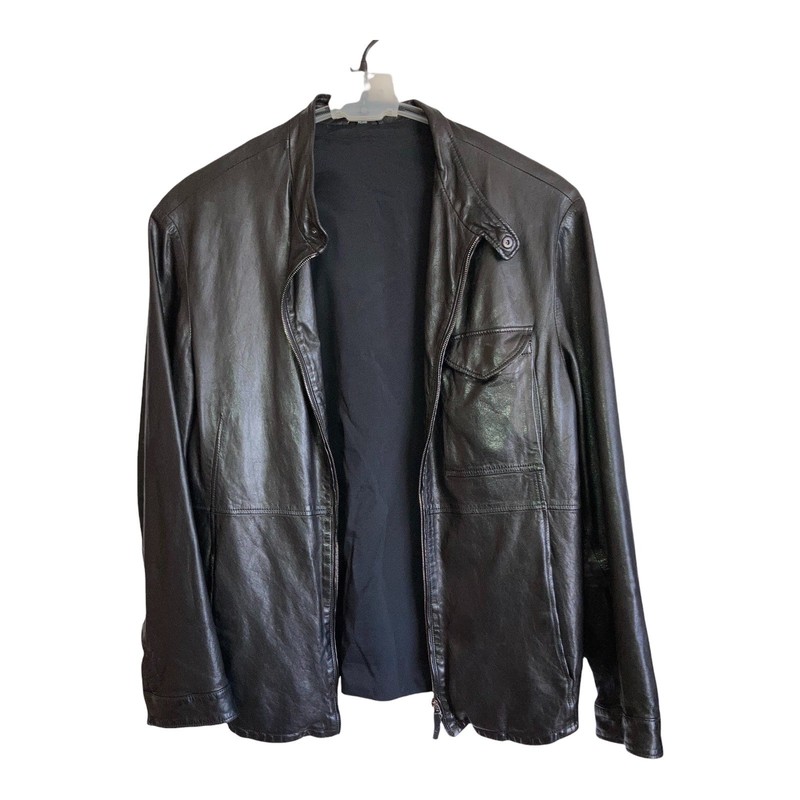 JACKET Giorgio Armani Borgo 21 SPA Lamb Leather 14.001553 Mens