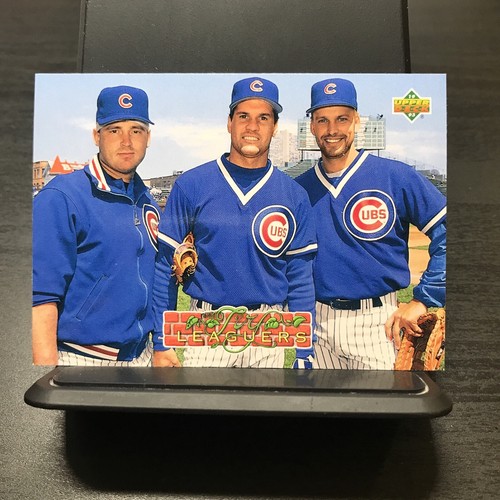 Ryne Sandberg Mark Grace Randy Myers 1993 Upper Deck #483