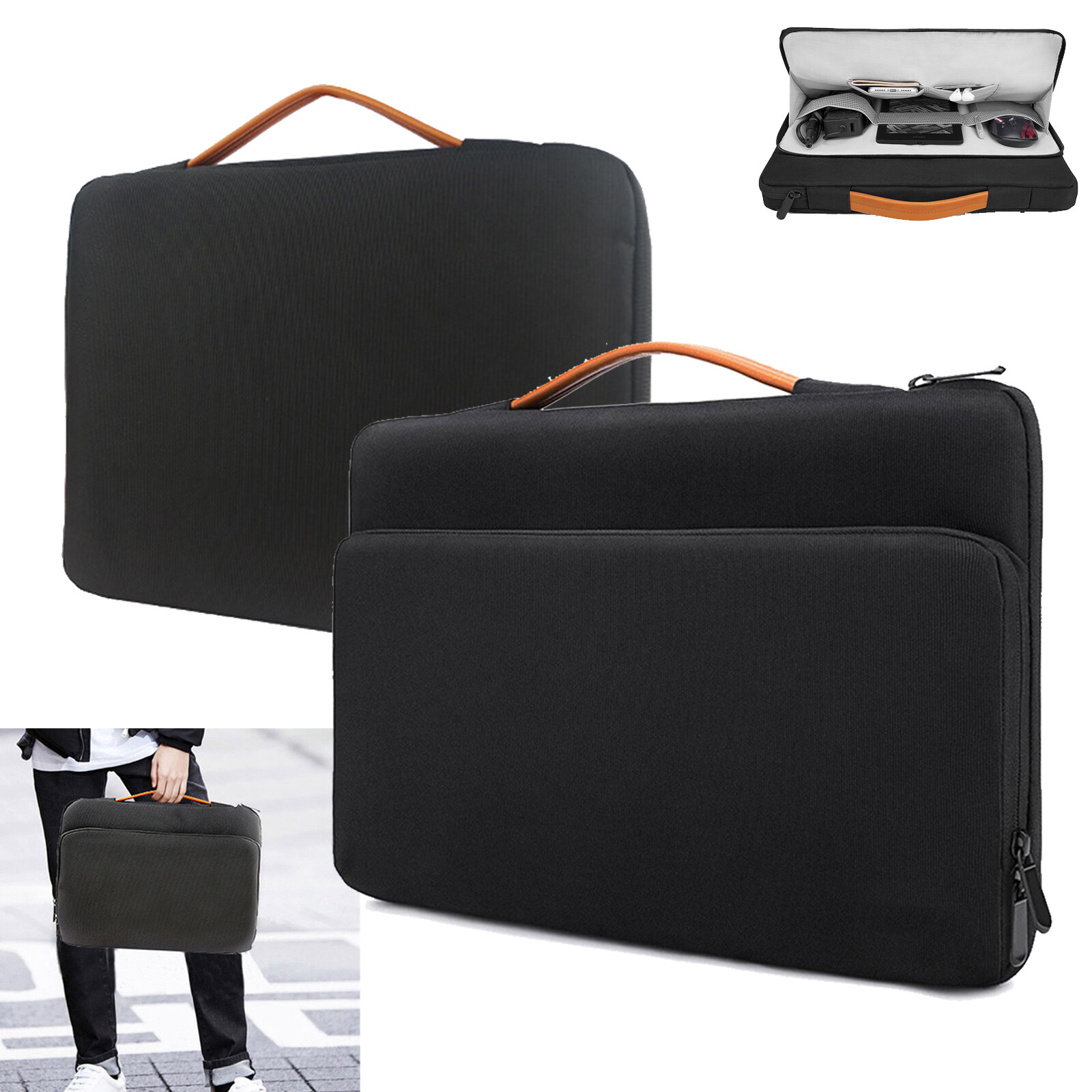 Universal Laptop bag Case Handle Packet For 14" 15" inch HP 