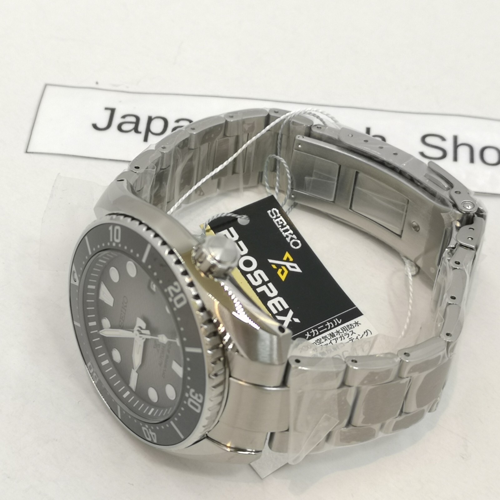 Pre-owned Seiko Prospex Diver Scuba Sbdc177 Black Mechanical Automatic Men Watch Box