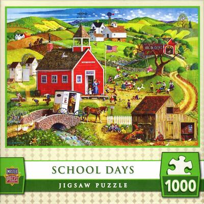 Masterpieces School Days by Bob Pettes 1000 Piece Puzzle