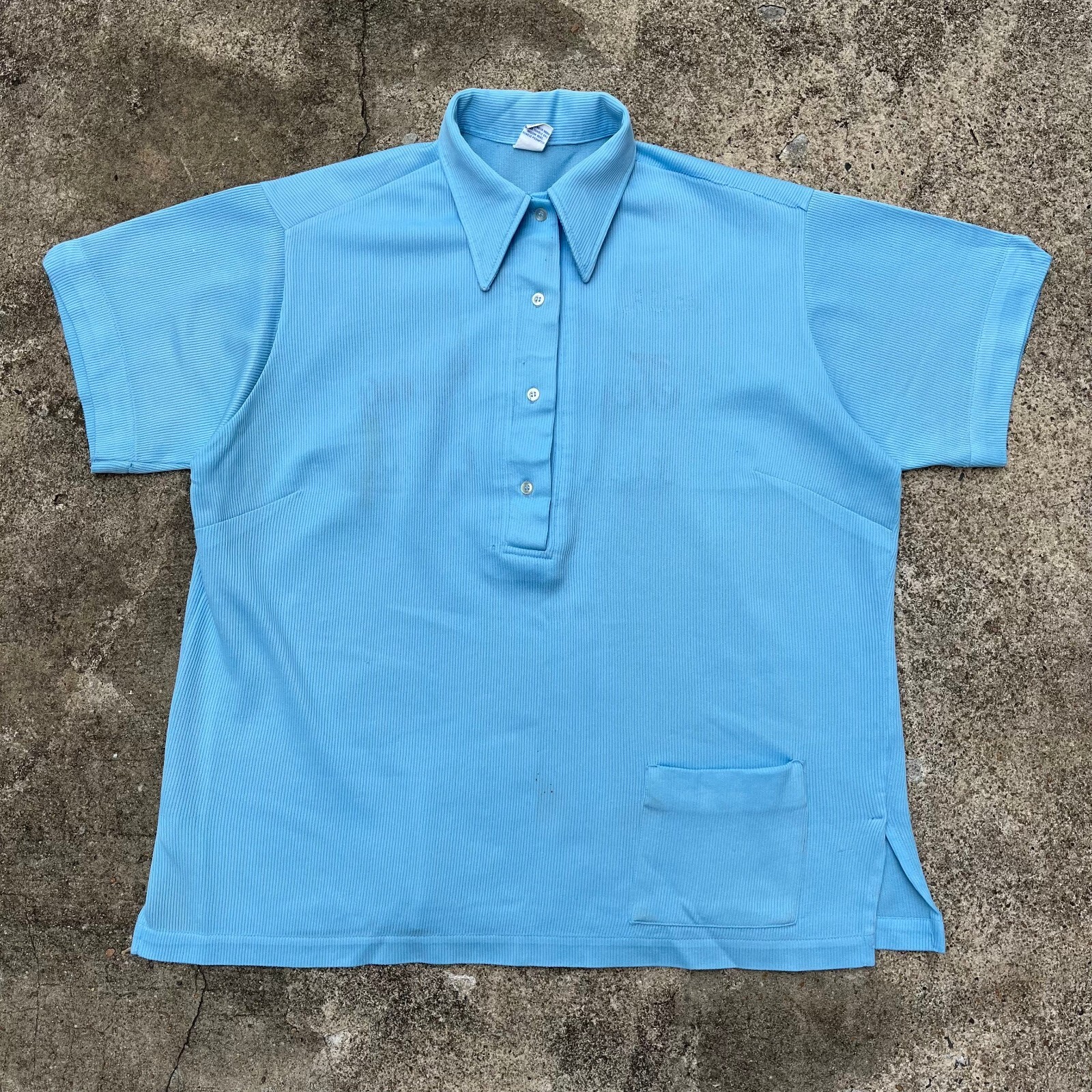 70's Hilton Chain Stitch Bowling Shirt | eBay