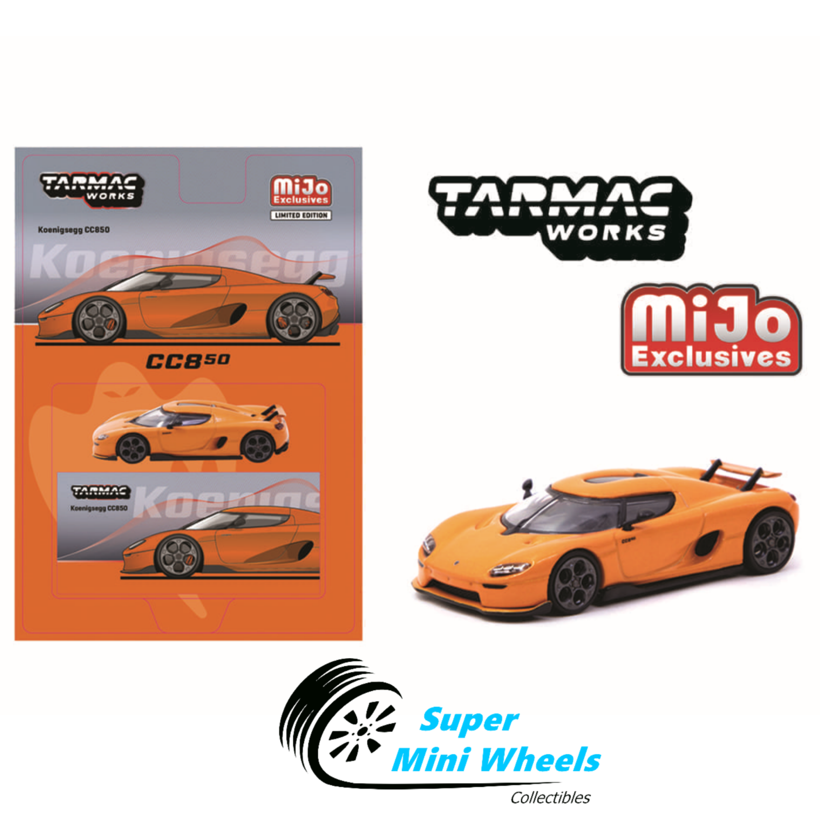 Tarmac Works 1:64 Koenigsegg CC850 – Orange | eBay
