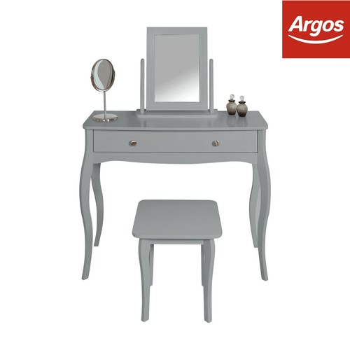 argos girls dressing table