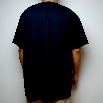 SA106 Mens Chaos Minimal Typography Art Clean Graphic Black Tee Shirt