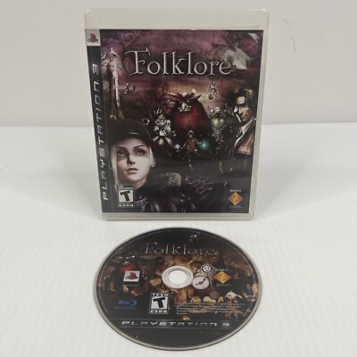 Folklore (Sony PlayStation 3, 2007) Very Nice Disc No Manual