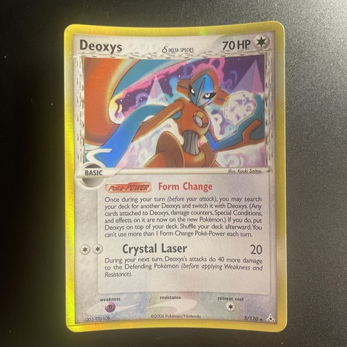 ポケモンカードゲーム Deoxys EX Holon Phantoms 4/110 PL - Deoxys 4/110 | EX Holon Phantoms | Holo Rare | Delta