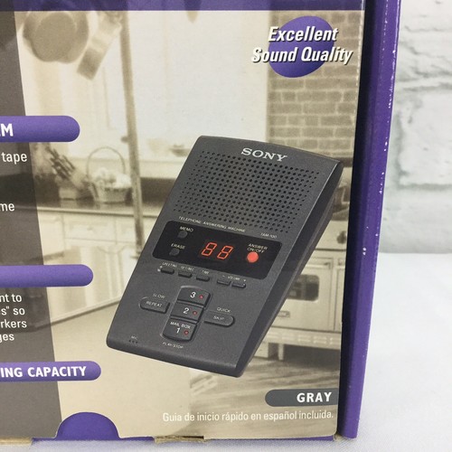Sony TAM100 Digital Telephone Answering Machine New in Box