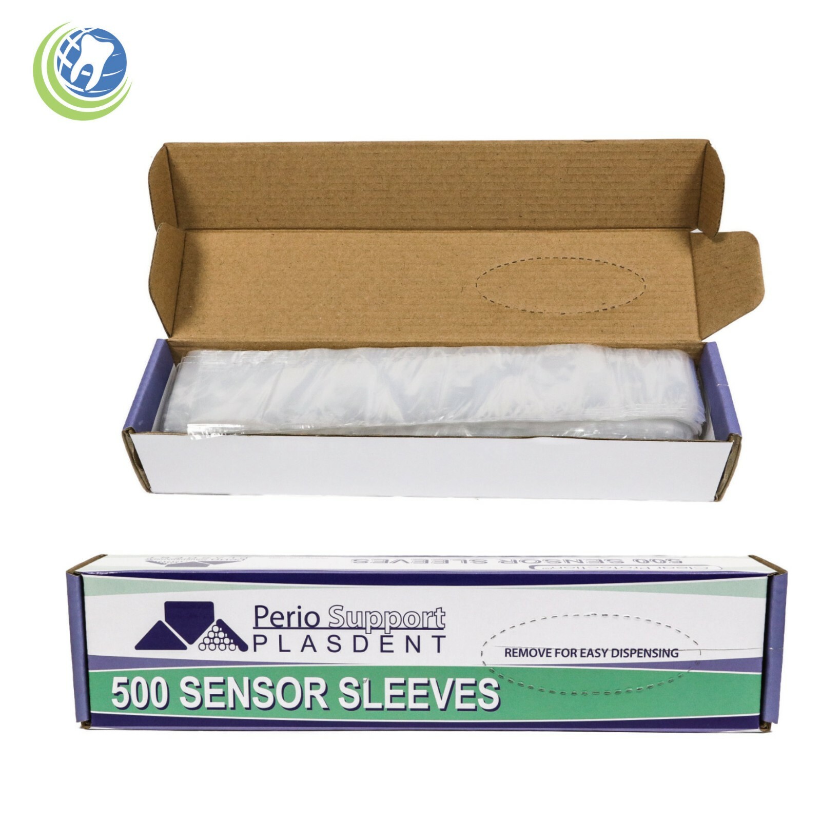 Plasdent Digital XRay Sensor Sleeves Sheaths Schick 2 500/Box PS