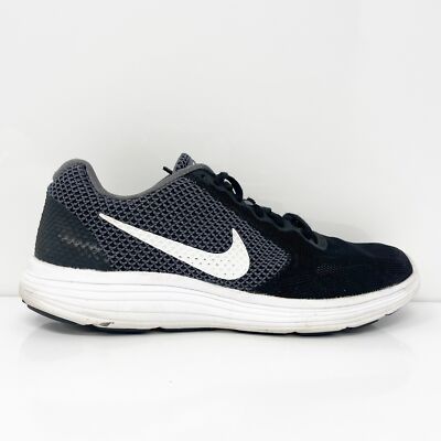 Nike Womens Revolution 3 819303-001 Черные кроссовки для бега Размер 8,5, Черный, Revolution 3
