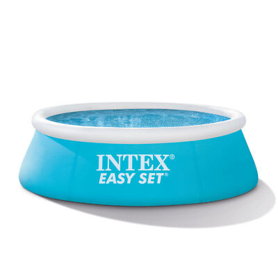 Intex 6ft x 20in Easy Set Inflatable Outdoor Kids Swimming Pool 