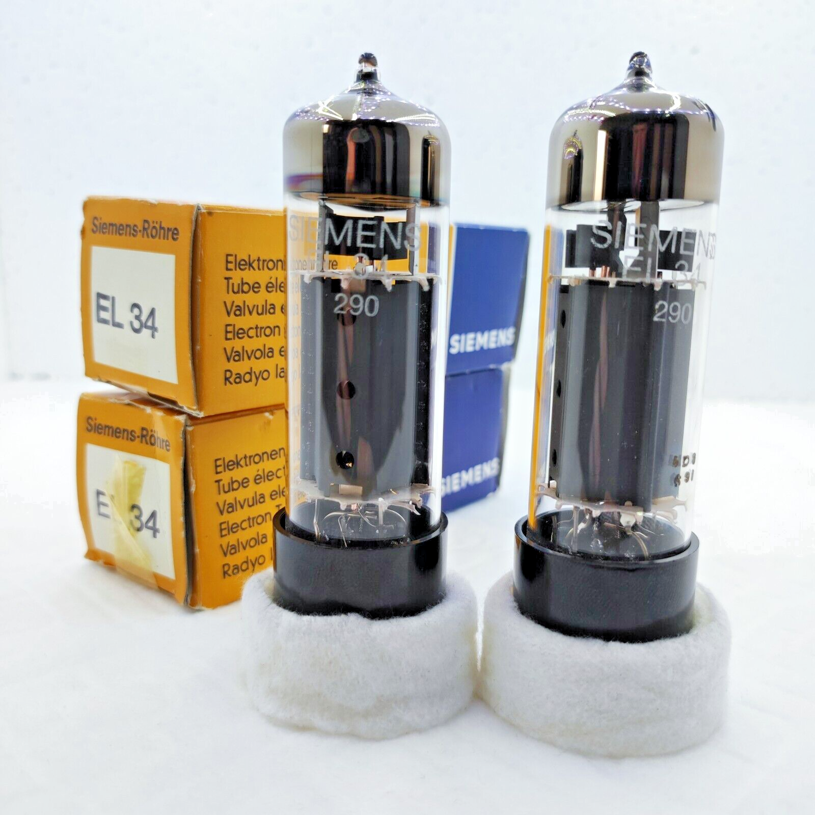 Siemens EL34 6CA7 , triple mica welded plate, NOS NIB Siemens EL34 6CA7 , triple mica welded plate, NOS NIB