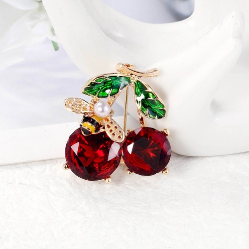 Faux Pearl Lapel Brooch Accessory