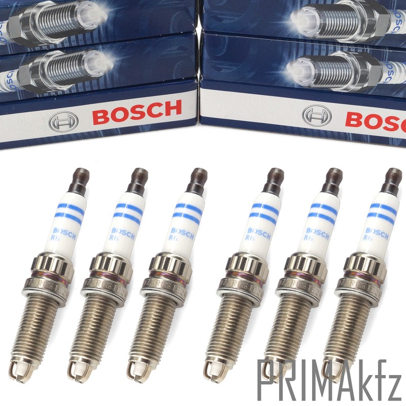 6x Bosch Bougies Zgr6ste2 Pour Bmw 1er E82 3er E90 91 92 5er E60 7er F01 02 X6