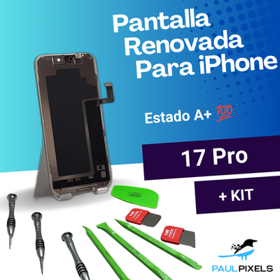 Pantalla Display OLED para iPhone 17 Pro Touch Screen Renovado ✅