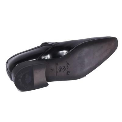 PRINCIPE DI MILANO 0890J MOCASSINO UOMO BLACK PRINCIPE DI MILANO BRUSHED SHOE LOAFER MAN