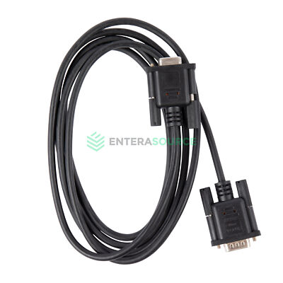 Startech SCNM9FM2MBK Black DB9 RS232 Serial Null 2M Modem Cable F/M
