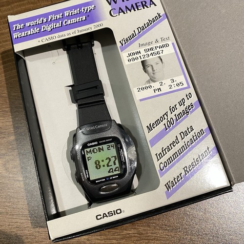 g*u様 K273 CASIO Wrist Camera 腕時計 WQV-2 動 Casio Wrist Camera Watch WQV-2 | eBay