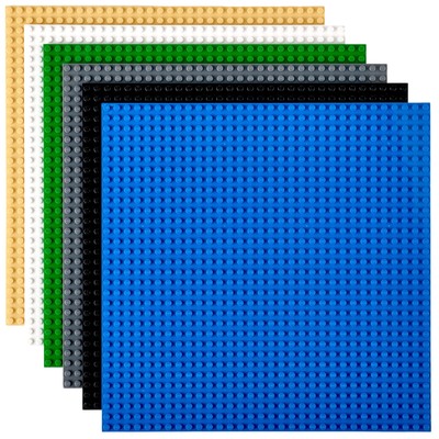 Classic Baseplates, Multi 10x10, 6 Piece