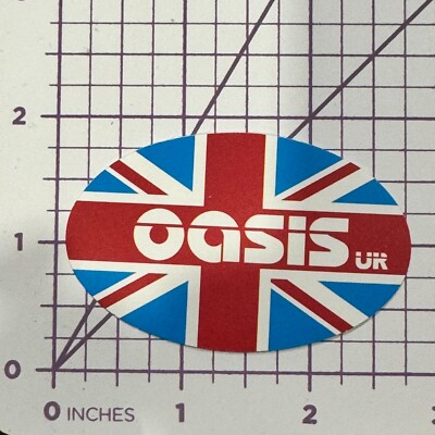 oasis English UK Rock J Pop Band Logo Vinyl Decal Sticker Bomb Hip Hop Rap