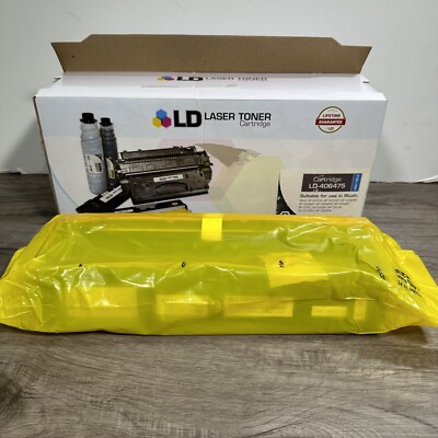 LD Laser Toner Cartridge 406475 Replacement for Ricoh High Yield Black New Open