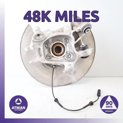 21-26 BMW G22 M440i 430i Rear Left Spindle Knuckle Hub w/ Shield OEM 48k
